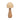 8" Coned Mushroom - Ivory