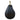 8" Tiverton Small Glass Pear - Multi