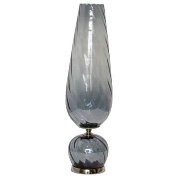 Calline Large Glass Vase 25" - Gray