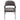 Adele Set of Two Dining/Accent Chairs in Grey Leatherette w/ Brushed Stainless Steel Leg