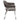 Adele Set of Two Dining/Accent Chairs in Grey Leatherette w/ Brushed Stainless Steel Leg