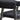 Adele Set of Two Counter Height Chairs in Black Leatherette w/ Brushed Stainless Steel Leg by Diamond Sofa