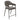 Adele Set of Two Counter Height Chairs in Grey Leatherette w/ Brushed Stainless Steel Leg