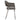 Adele Set of Two Counter Height Chairs in Grey Leatherette w/ Brushed Stainless Steel Leg