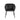 Avery Set of (2) Dining Chairs in Textured Grey Velvet w/ Black Metal Leg