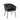 Avery Set of (2) Dining Chairs in Textured Grey Velvet w/ Black Metal Leg
