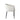 Avery Set of (2) Dining Chairs in Mist White Performance Fabric w/ Black Metal Leg