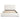 Cloud2 43" Low Profile Bed in Ivory Boucle Fabric