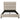 Devon Grid Tufted Eastern King Bed