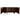 Indigo Solid Wood 3-Door Sideboard