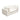 Ivy 2-piece Modular Sofa In White Faux Shearling W/ Feather Down Seating