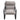 Miller Sling Accent Chair in Grey Fabric w/ Black Powder Coated Metal Frame