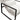 Miller Sling Accent Chair in White Linen Fabric w/ Black Powder Coated Metal Frame