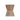 Nara Sculptured Pedestal End Table