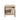 Palm Solid Mango Wood 2-Door, 1-Drawer End Table