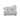 Paloma 2PC Modular 74 Inch Sofa in Light Cream Velvet
