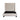 Park Avenue Eastern King Tufted Bed with Vintage Wing in Desert Sand Linen