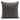 Set of (2) 16" Square Accent Pillows in Charcoal Boucle Textured Fabric
