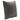 Set of (2) 16" Square Accent Pillows in Charcoal Boucle Textured Fabric