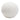 Set of (2) 10" Round Accent Pillows in White Faux Sheepskin