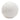 Set of (2) 10" Round Accent Pillows in White Faux Sheepskin