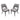 Set of (2) Reveal Dining Chairs