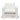 Savannah Slip-Cover Chair in White Natural Linen
