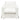 Savannah Slip-Cover Chair in White Natural Linen