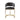 Solstice Counter Height Chair in Grey Velvet w/ Polished Gold Metal Frame