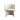 Tess Dining Chair in Elite Ivory Polyester Fabric
