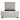 Venus Vertical Channel Tufted Bed