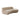Zelda RF Curved Chaise in Light Camel Performance Velvet w/ (1) Accent Pillow Ball