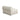 Zia Armless Chair in Ivory Sherpa Fabric