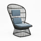 Qudrat - Patio Lounge Chair - Black