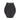 11" Fernando 3D Printed Vase - Black