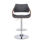 Aspen - Adjustable Bar Stool Chrome Base