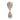 20" Cassandra Small Irridescent Hourglass - Clear / Frost