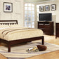 Corry - California King Bed - Dark Walnut