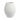 16" Talland Large 3D Printed Porcelain Vase - Ivory