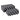 10" / 12" 3D Checkerboard Boxes (Set of 2) - Black / White