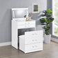 Danbury - 3-Drawer Makeup Vanity & Stool Set