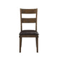 Nabirye - Side Chair (Set of 2) - PU & Dark Oak