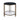 Zaidee - End Table - Sintered Stone & Champagne