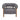 Roundback Accent Chair With Wood Legs - Gray
