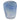 13" Warwick Large Carved Glass Vase - Light Blue