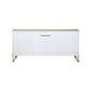 Gorsedd - TV Stand - Antique White