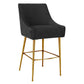 Beatrix - Pleated Velvet Stool