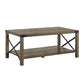 Abiram - Coffee Table - Rustic Oak Finish