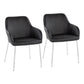 Daniella - Dining Chair - Steel (Set of 2)