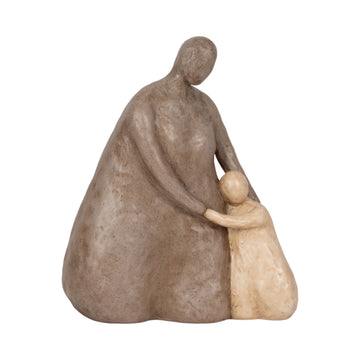 10" Parent And Child Hugging - Multi